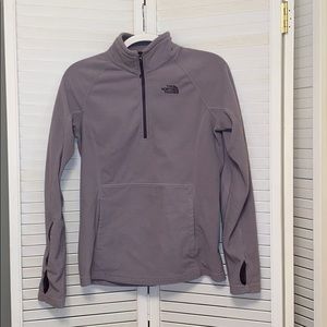 Women’s North Face quarter zip fleece